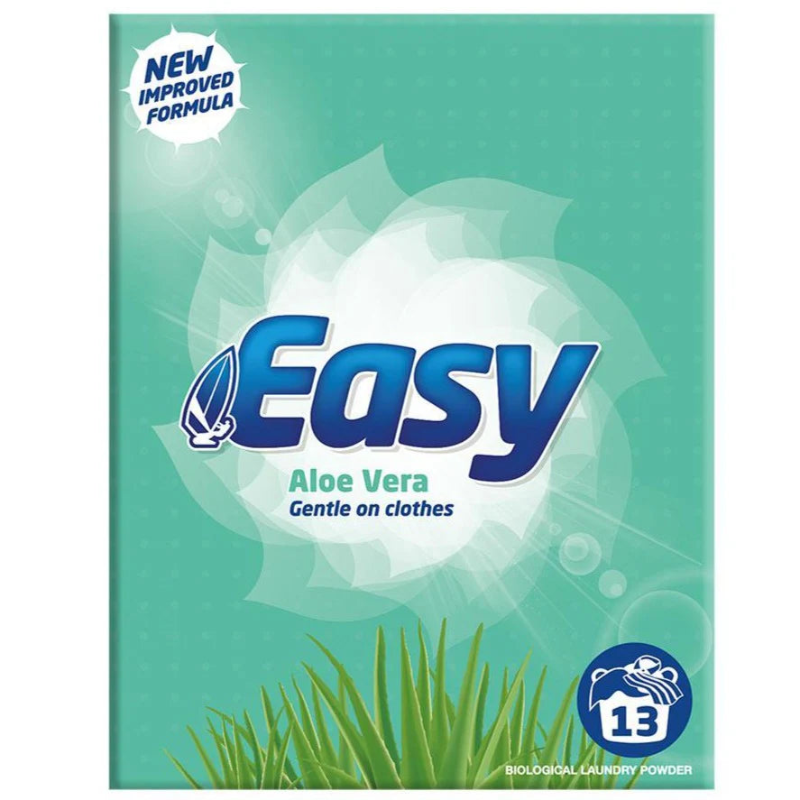 Easy Laundry Powder 13w Aloe Vera 884g - Case of 6