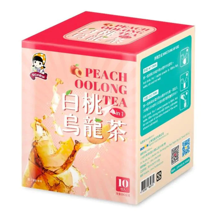 Signwin Peach Oolong Tea (3 in 1) 10 Sachets 200g