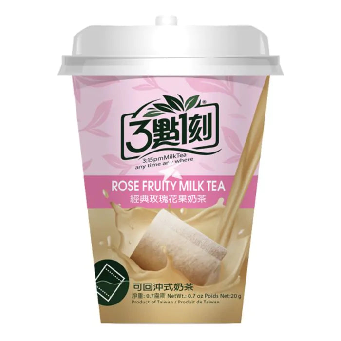 3:15PM Rose Fruity Milk Tea Mix Cup 20g