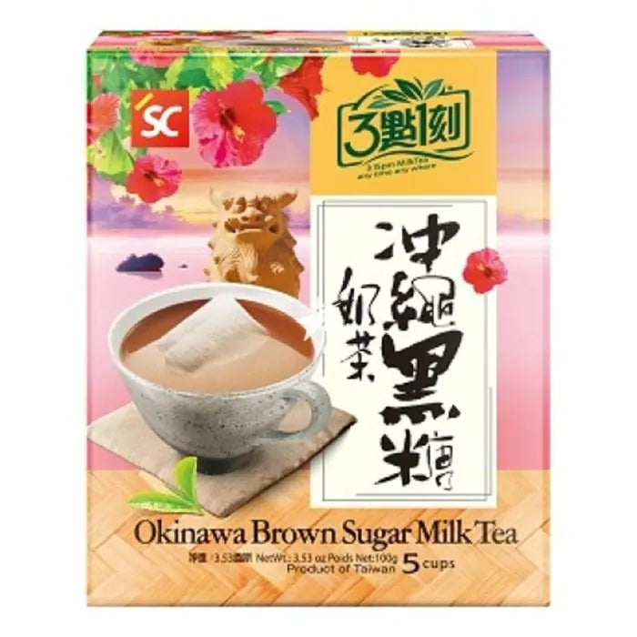 3:15PM Okinawa Brown Sugar Milk Tea (20g x 5pcs) 100g