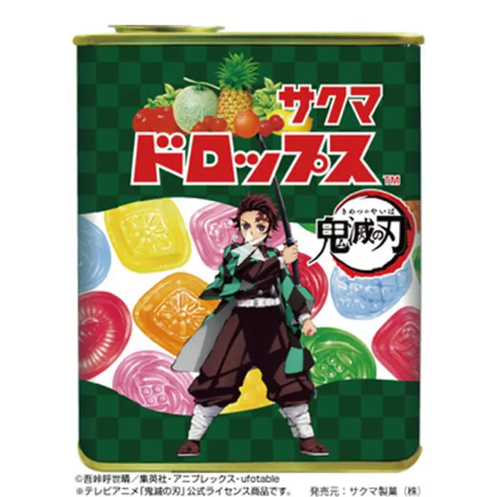 (Collectable - Non Edible) Sakuma Fruit Drop Candy Demon Slayer Limited Collab Edition 80g