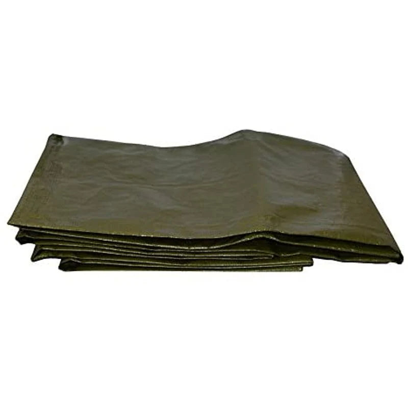 Green Jem Polyethylene Woven Heavy Duty Tarpaulin 12' x 8'