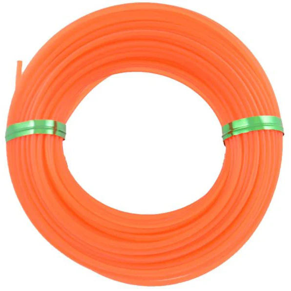 Green Jem Strimmer Line Orange 1.25mm x 15m