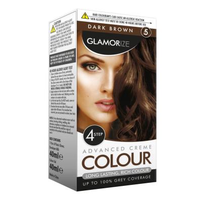 Glamorize Dark Brown Hair Dye Colour No. 5