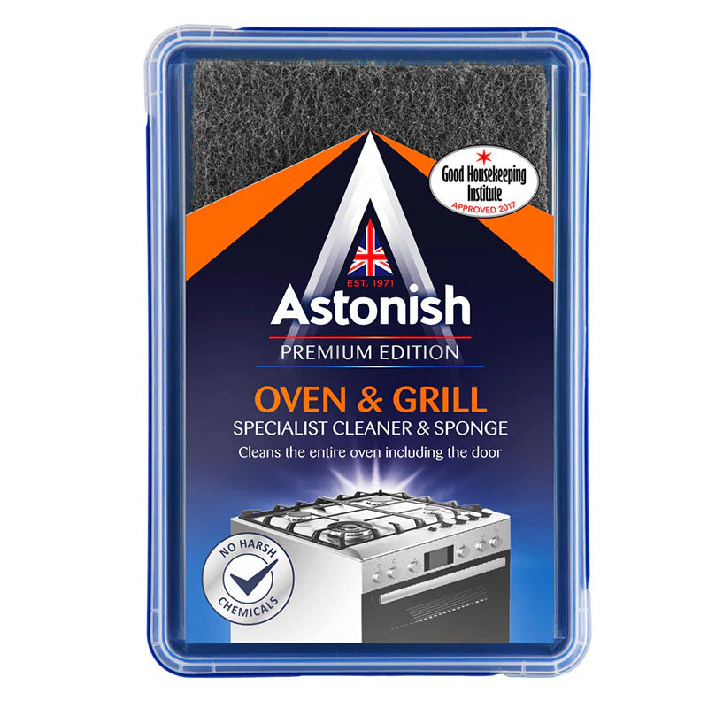 Astonish Premium Edition Oven & Grill Specialist Cleaner with Sponge 250g - Case of 6