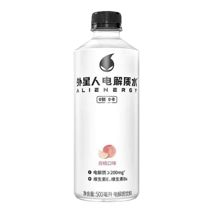 Genki Forest Alienergy Sports Drink White Peach Flavour 500ml