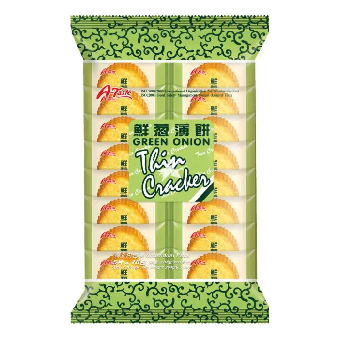 A-Taste Green Onion Thin Cracker 264g