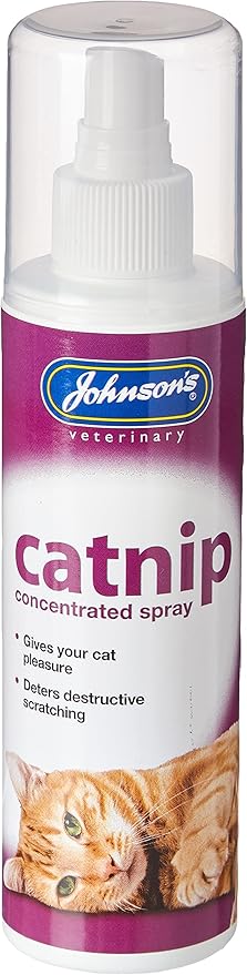 Johnsons Veterinary Catnip Spray – Natural Fun for Cats