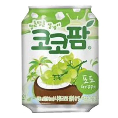 Haitai Grape Flavour Cocopam Drink 238ml