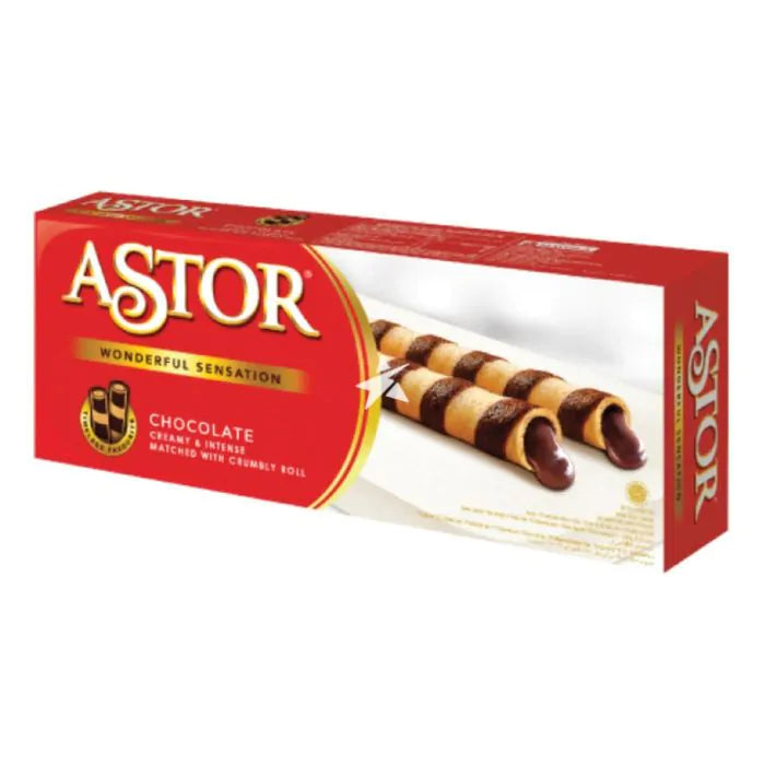 Astor Chocolate Wafer Roll 150g