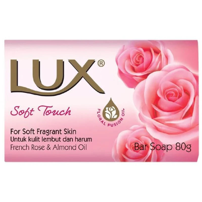 Lux Soap Soft Touch 80g 3 Bar Value Pack